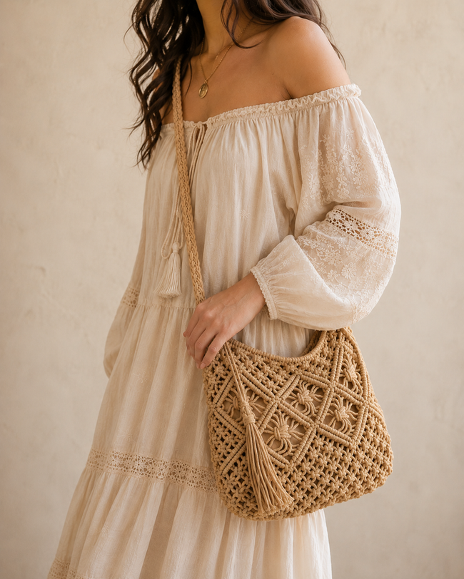 The Knot & Fringe Crossbody