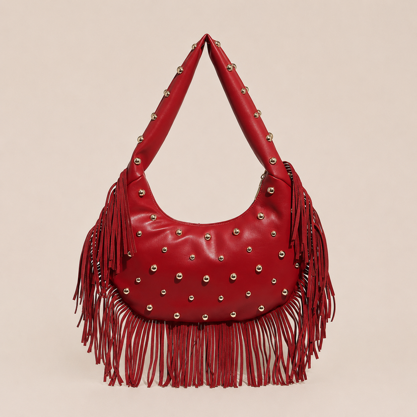 The Stud & Fringe Crescent Hobo