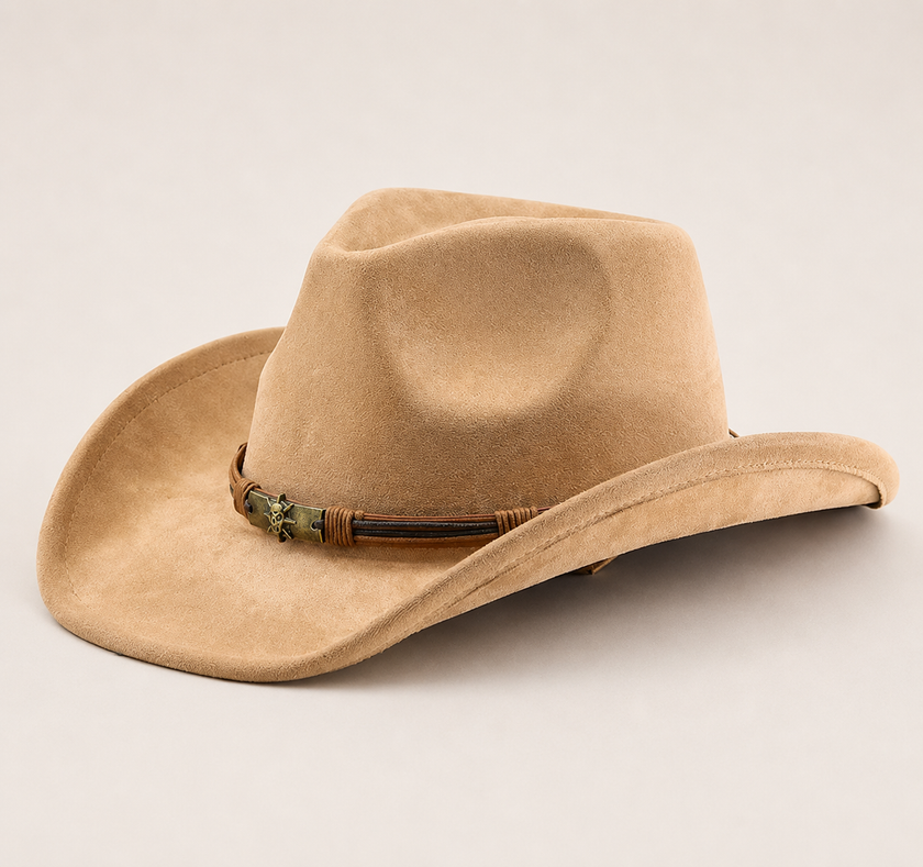 The Suede Star Western Hat