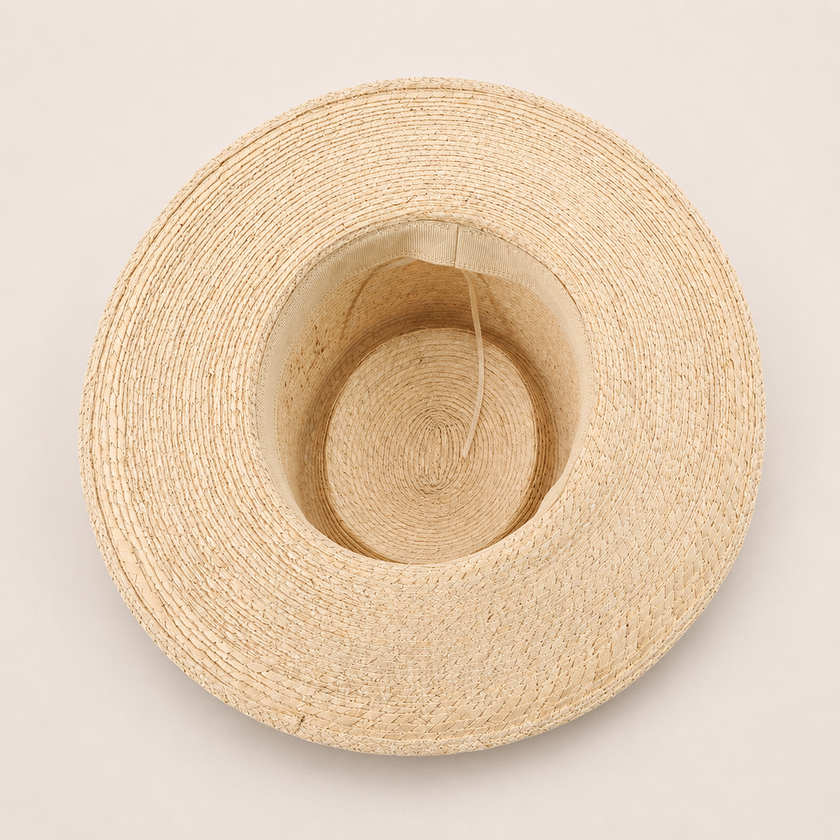 The Flat Crown Boater Hat