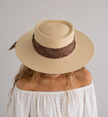 The Flat Crown Boater Hat