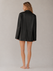 The Sable Leather Blazer