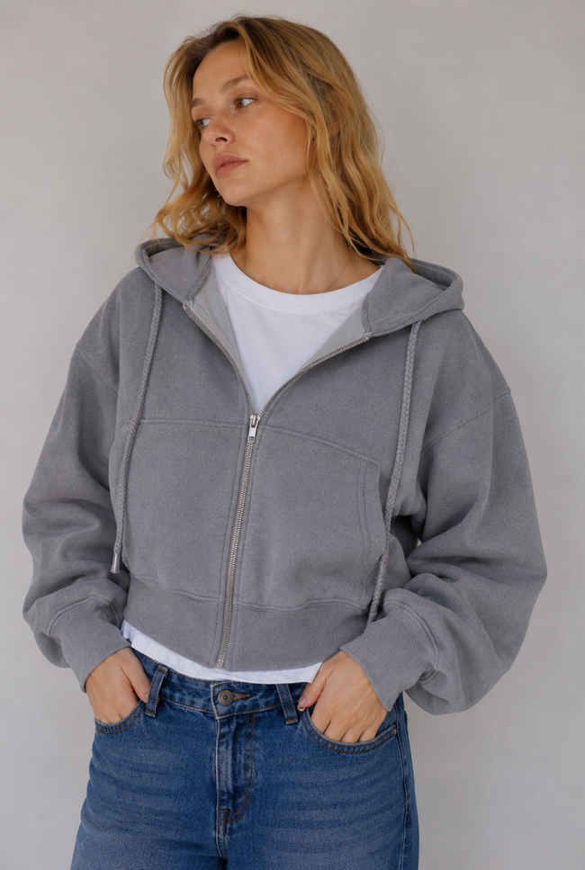 The Cloud Nine Zip Up