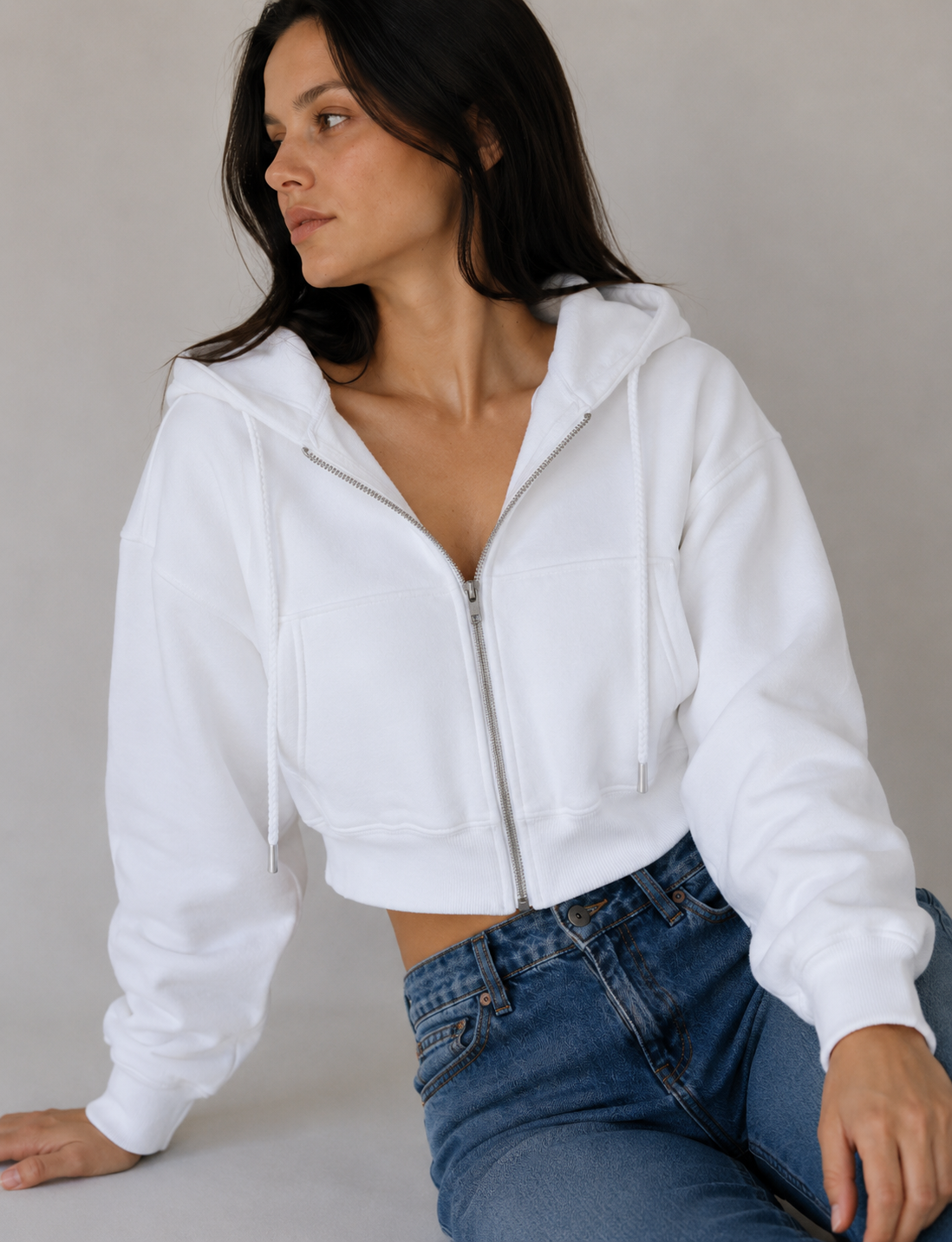 The Cloud Nine Zip Up