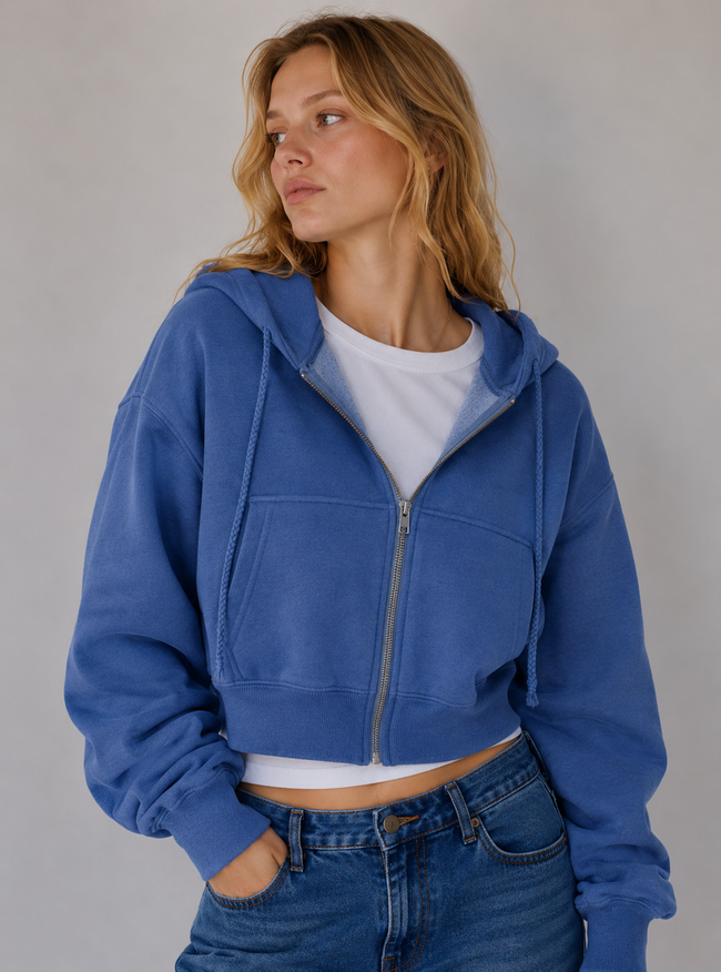 The Cloud Nine Zip Up