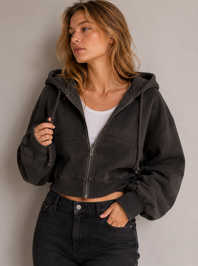 The Cloud Nine Zip Up