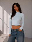 The Sleek Mock Neck Top