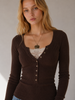The Cozy Henley Top
