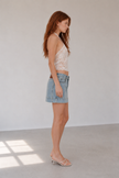 The Classic Cut Denim Skirt
