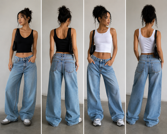Vintage Low Rise Jeans