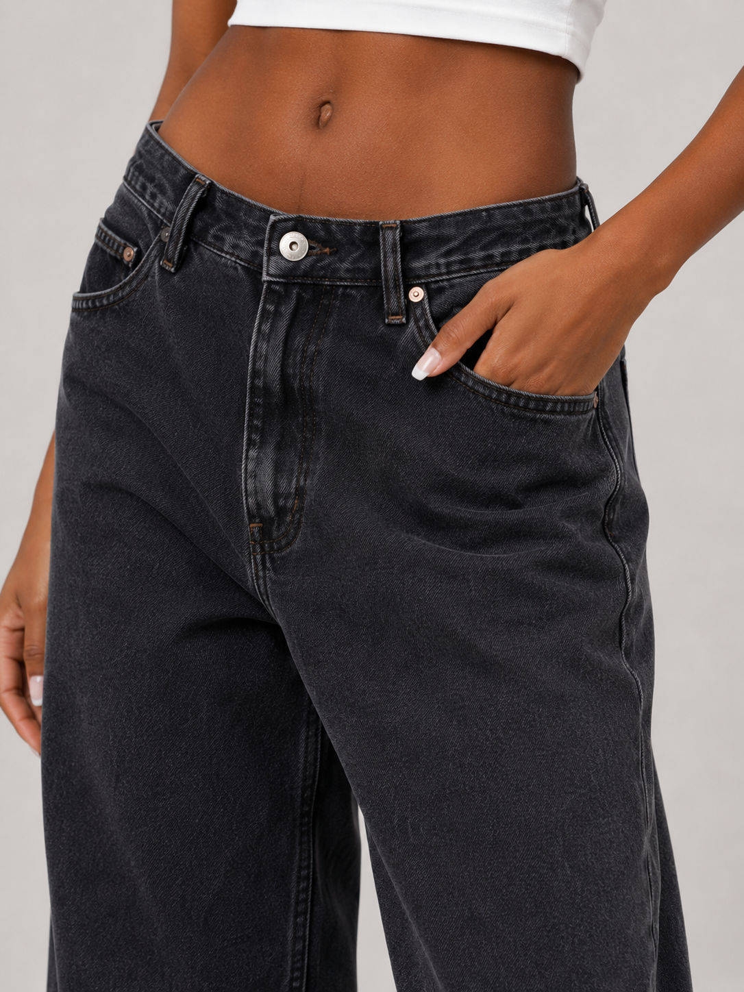After Dark Straight-Leg Jeans
