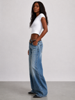 Velvet Rebel Wide-Leg Jeans
