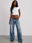 Velvet Rebel Wide-Leg Jeans