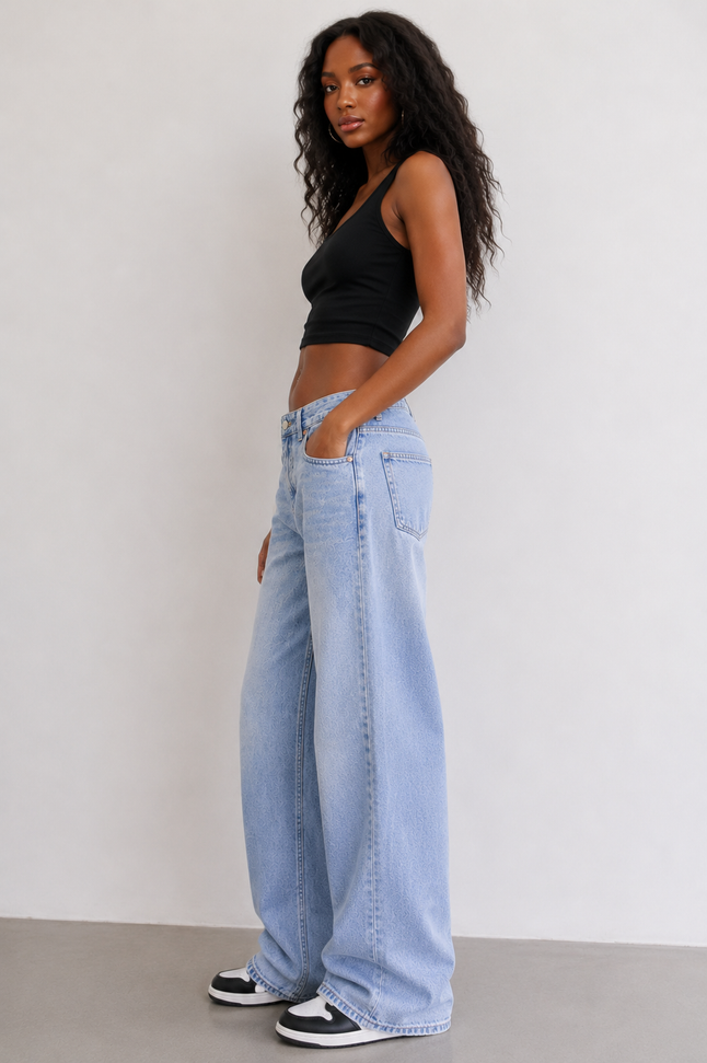 Blue Crush Baggy Jeans