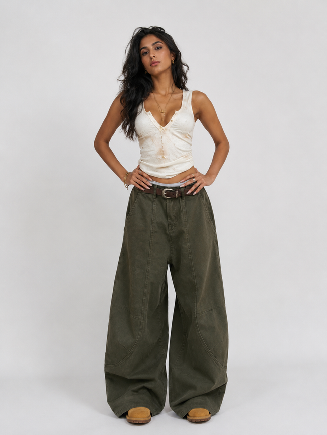 Desert Drift Oversized Pants