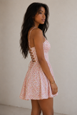 Ditsy Floral Corset Mini Dress