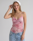 Willa Mesh Wrap Cami