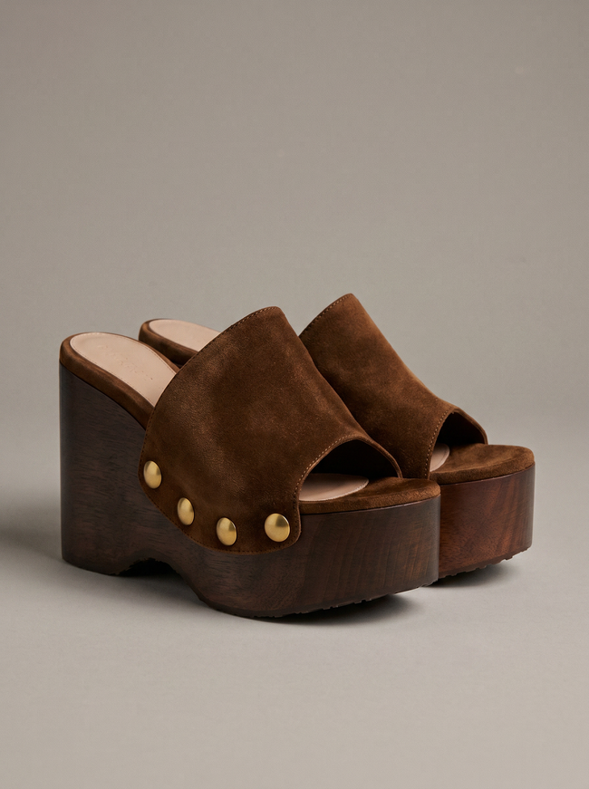The Clog Wedge Mule