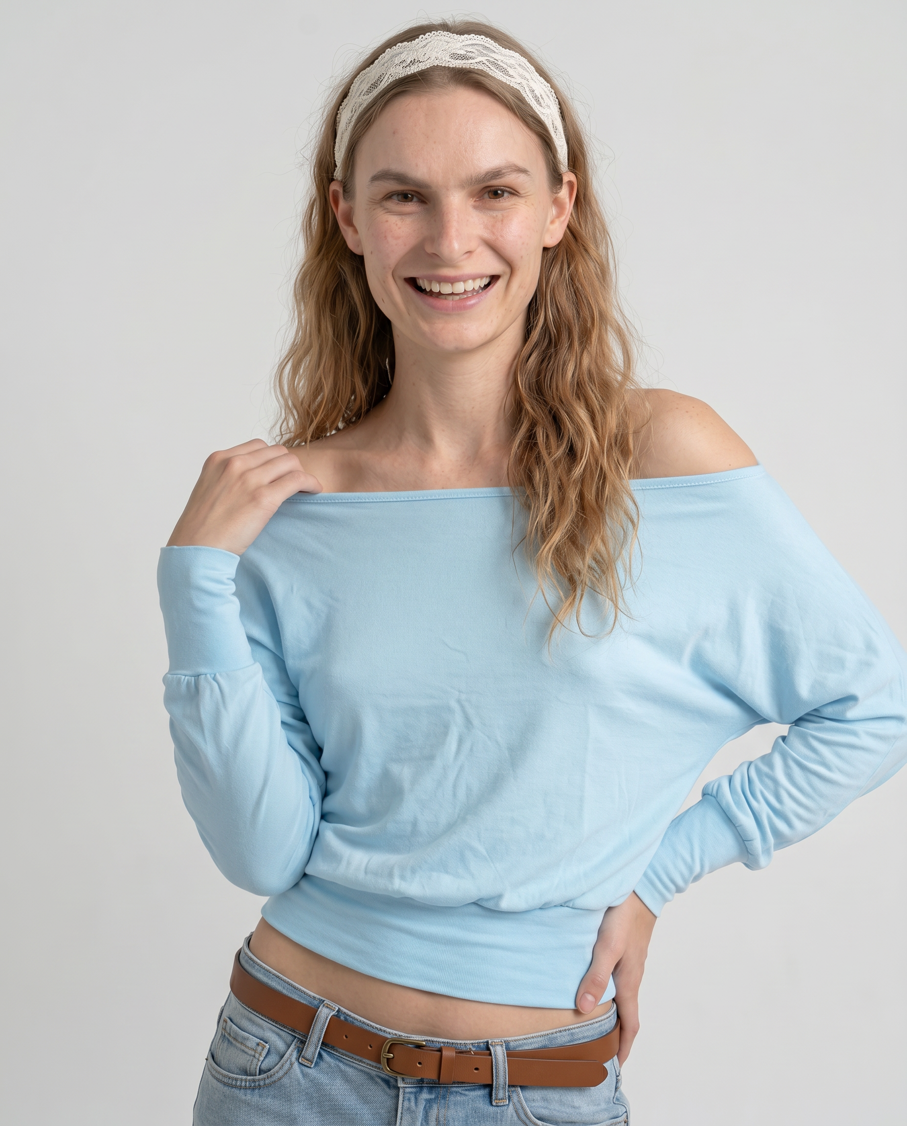Odalya Off-Shoulder Batwing Top
