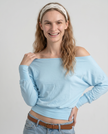 Odalya Off-Shoulder Batwing Top