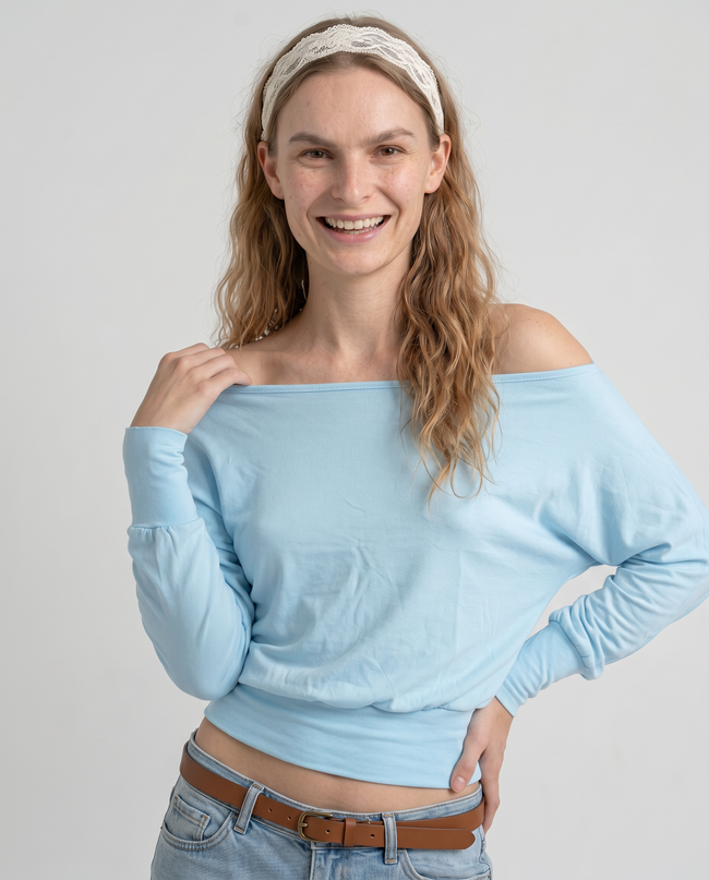 Odalya Off-Shoulder Batwing Top