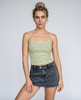 Verity Wrap Denim Skort