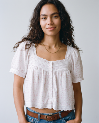 Marisette Babydoll Blouse
