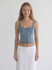 The Denim Darling Top