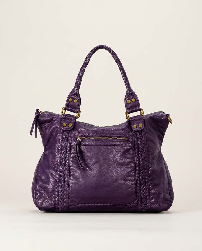 The Braided Edge Satchel