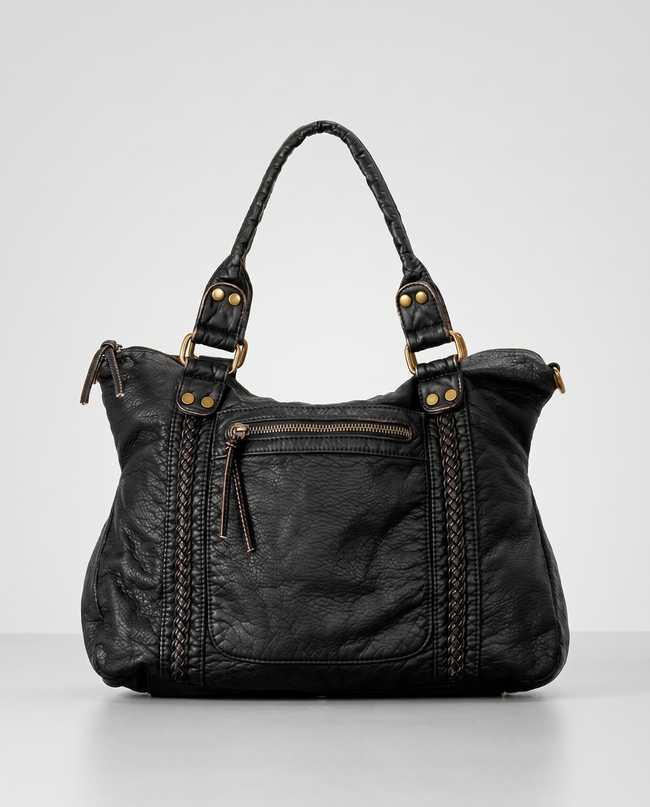 The Braided Edge Satchel