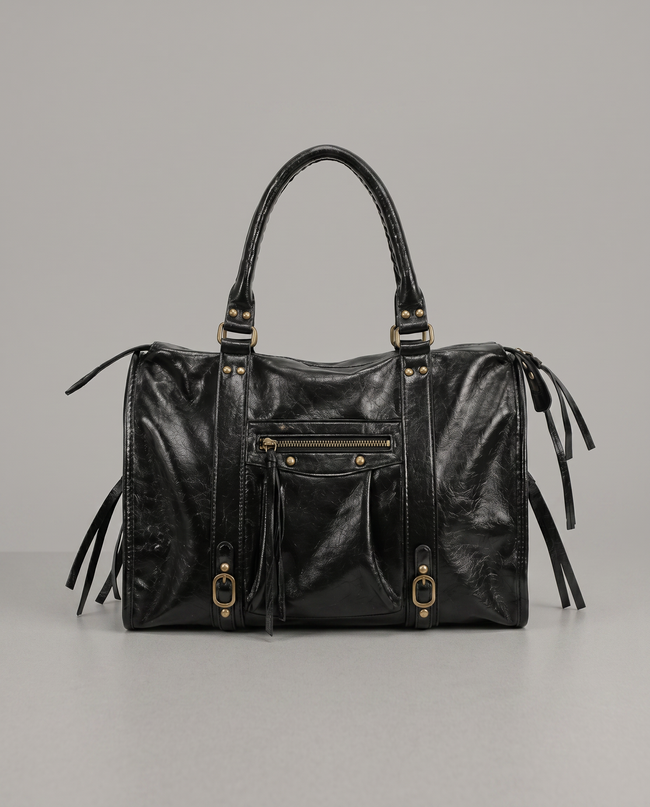 The Brass Hour Satchel