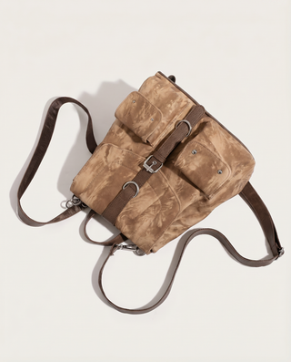 The Washed Canvas Flap Pack