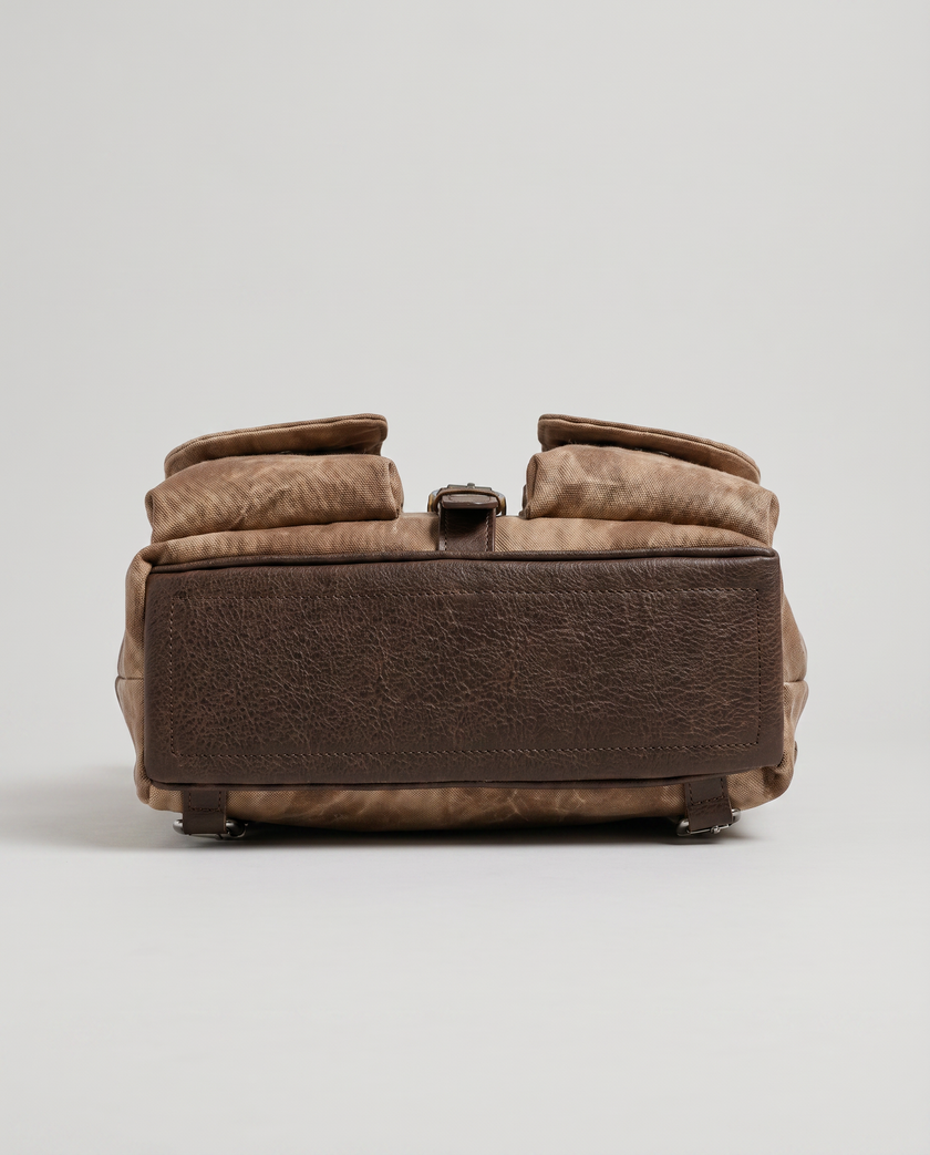 The Washed Canvas Flap Pack