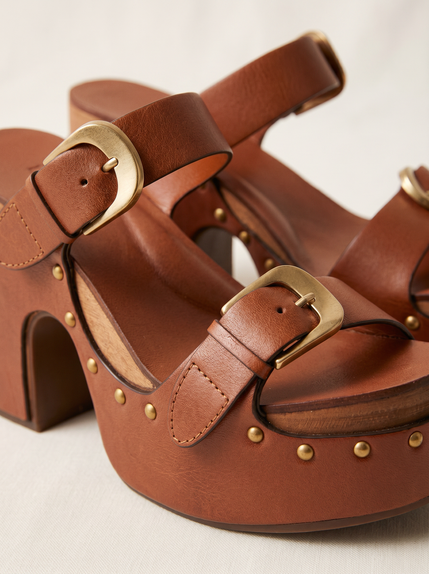 The Buckle Clog Platform