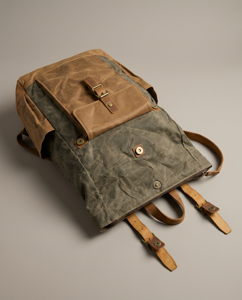 The Field & Frontier Roll-Top Pack