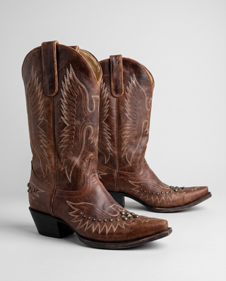 Naomi Embroidered Western Boots