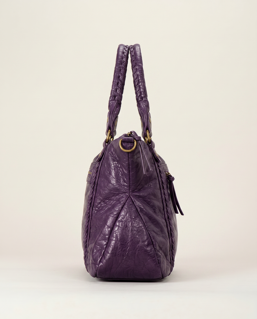 The Braided Edge Satchel