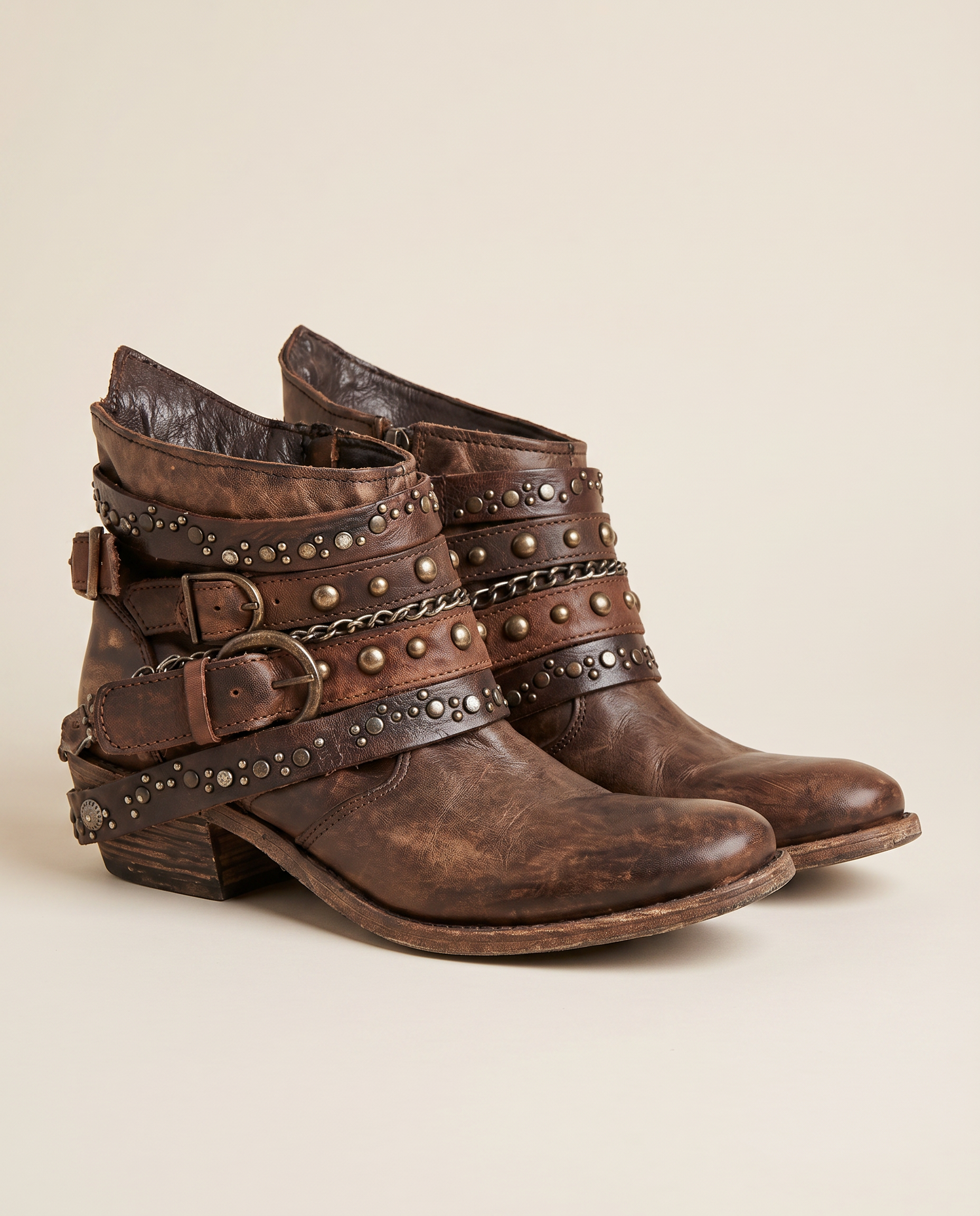The Delilah Moto Ankle Boot