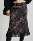 The Vienna Lace-Hem Skirt