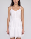 Marlowe Eyelet Tiered Mini Dress