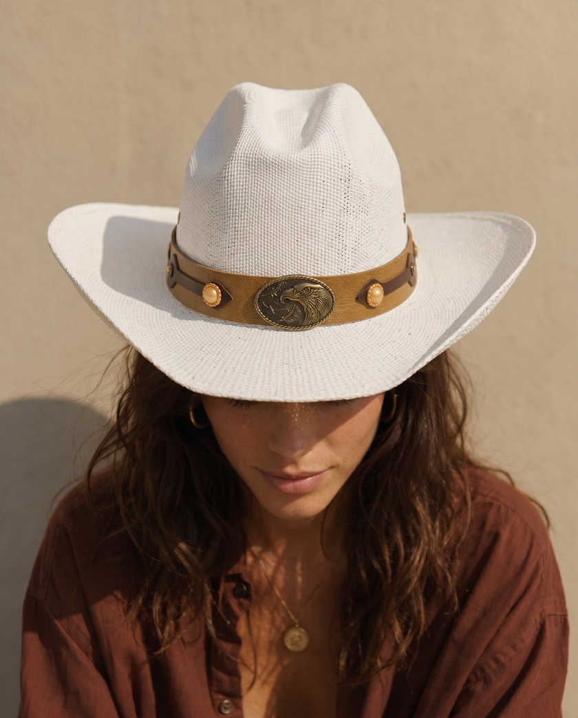 The Concho Straw Cowboy Hat