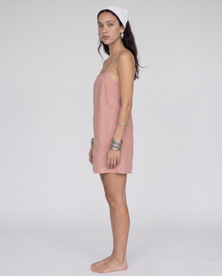 Libby Square-Neck Slip Dress