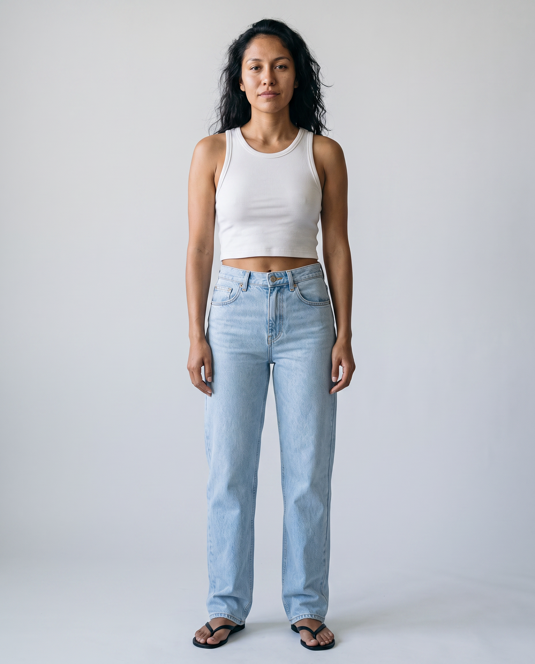 Clementine Straight-Leg Denim Jeans