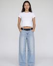 Simone Wide-Leg Denim Jeans