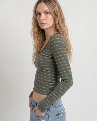 Ivy Scoop Neck Top