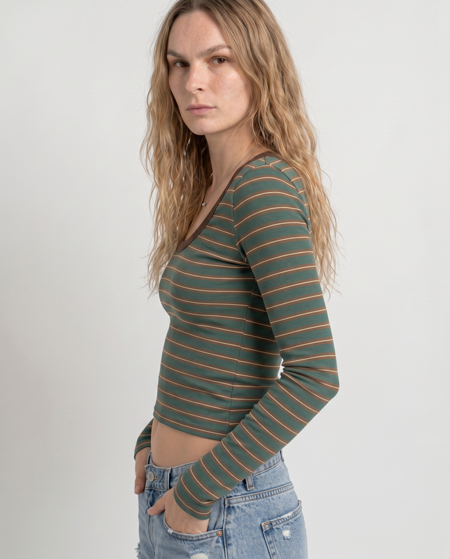 Ivy Scoop Neck Top