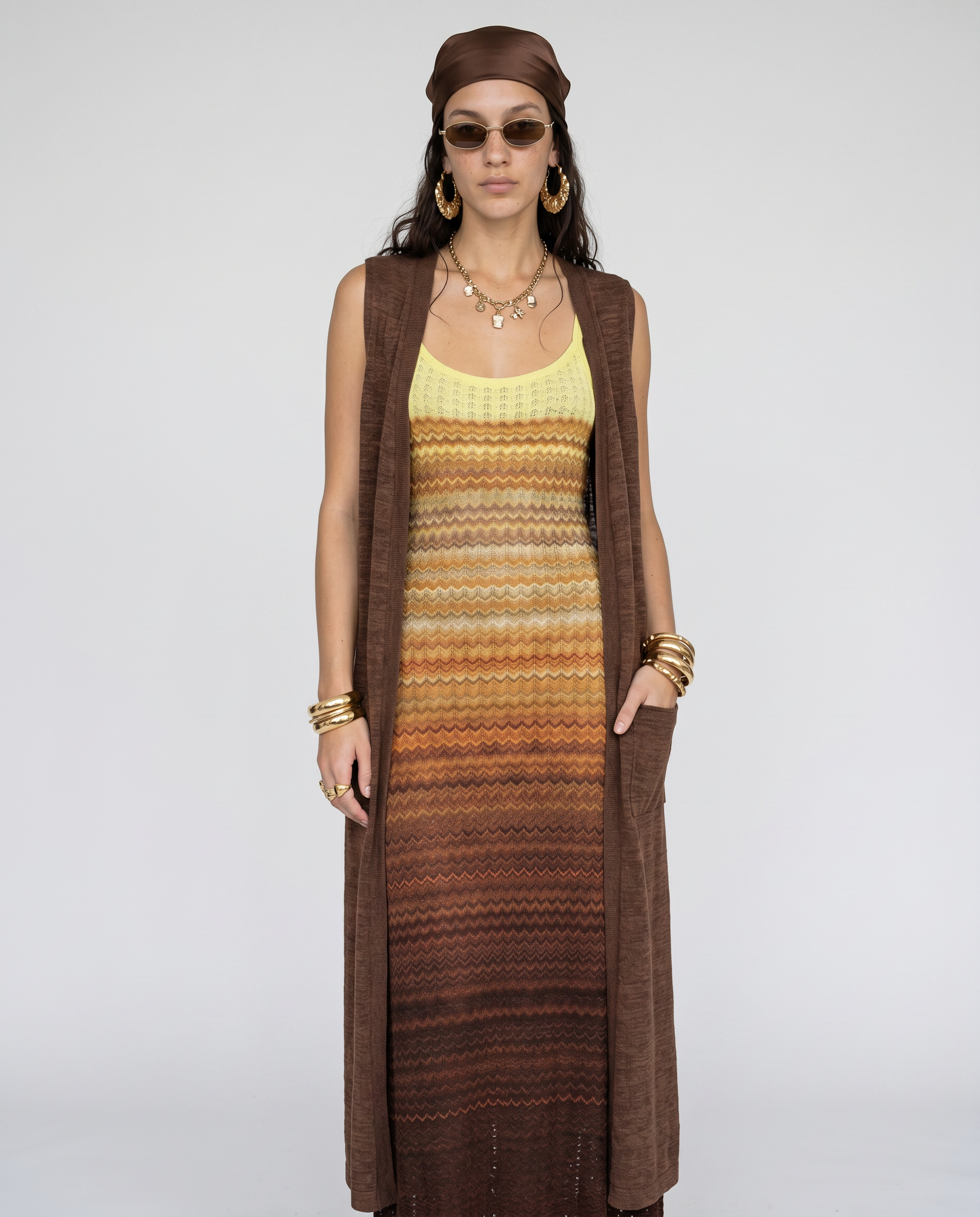 Canyon Sunset Maxi Dress