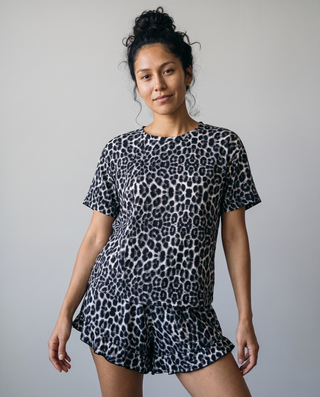 Talon Leopard Print Lounge Set