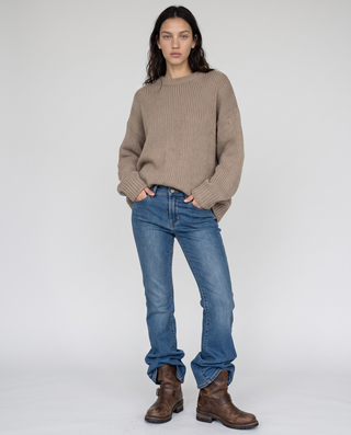Zuri Low-Rise Flare Jeans
