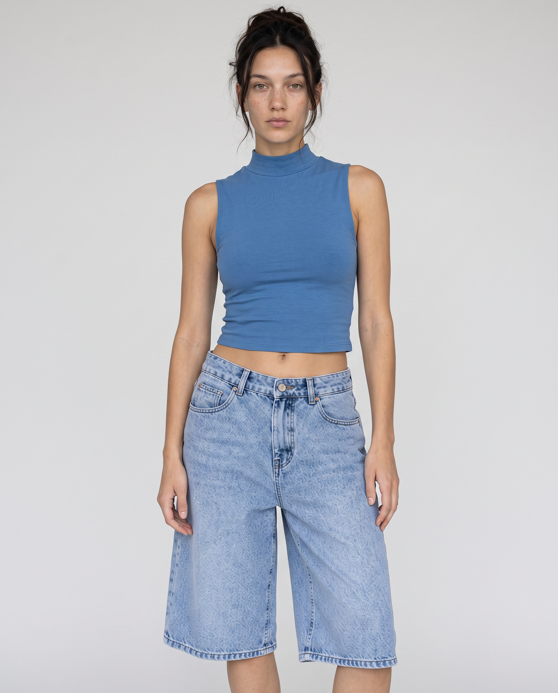 Bentley Wide-Leg Bermuda Jorts